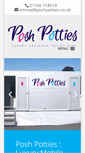 Mobile Screenshot of poshpotties.co.uk